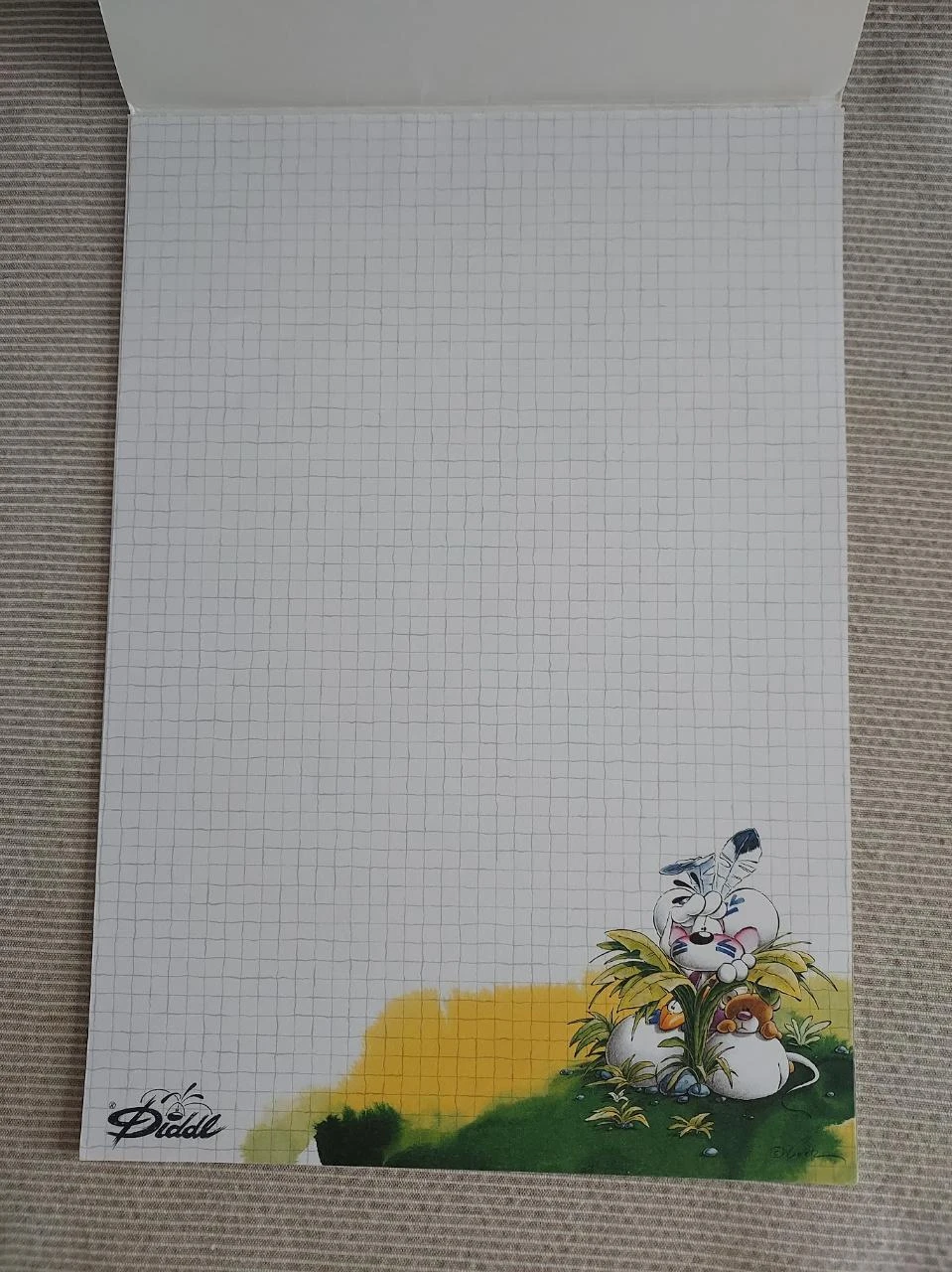 *** Diddl wit blaadje A4 nr 67 ***